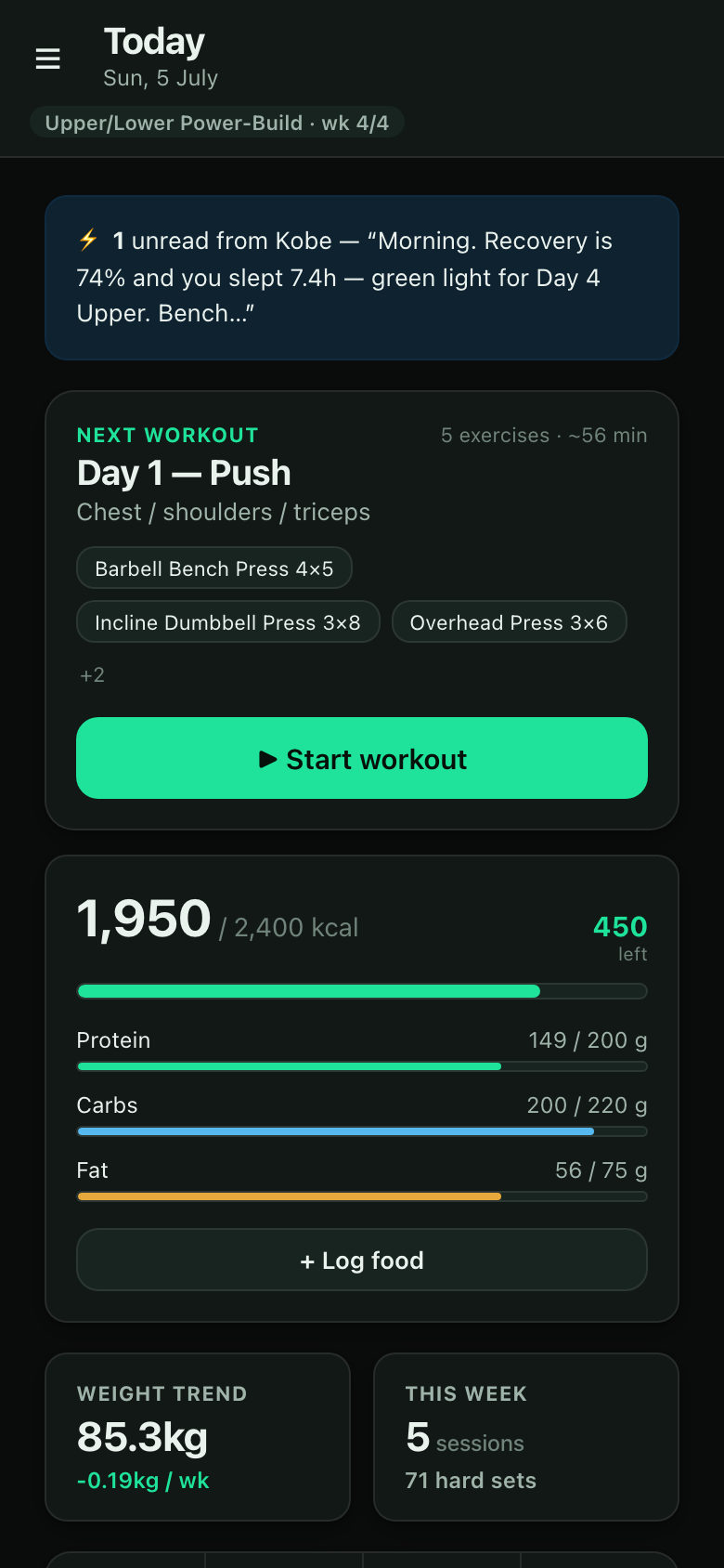 Cadence Health on iPhone